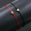 Bracelet Couple Pas Cher Rouge et Noir